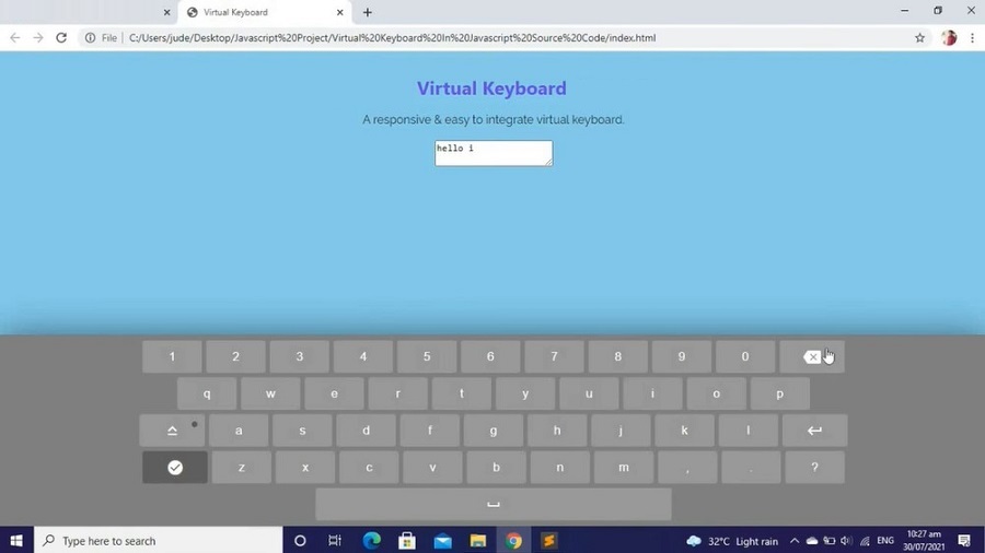 Virtual Keyboard In Javascript With Source Code (1) - Copy